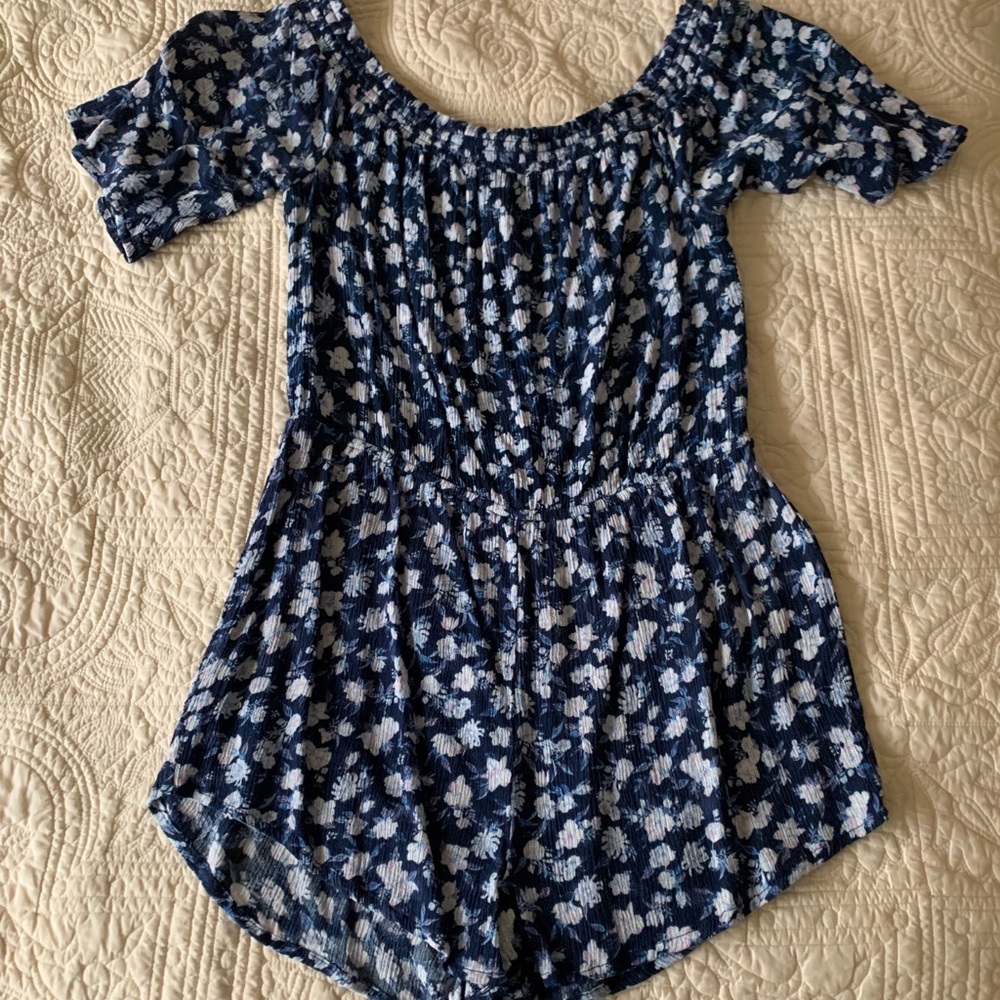 Aeropostale Floral Romper